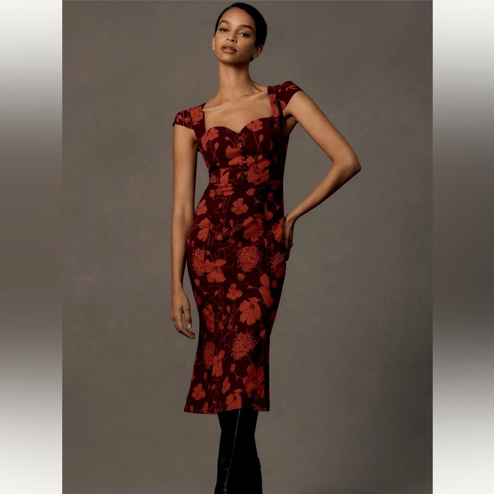 The Cecily Fit & Flare Dress by Maeve